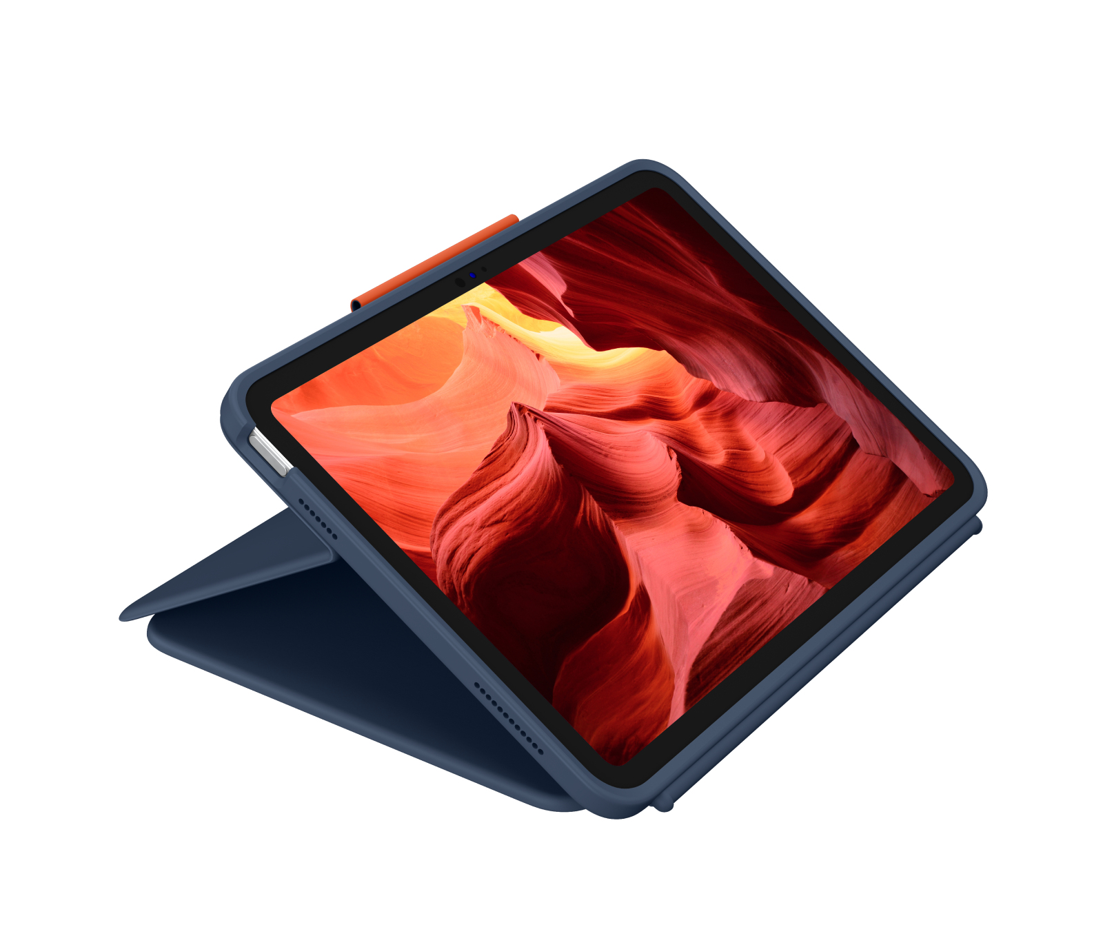 thumb Klawiatura Logitech Rugged Combo 4 Smart Connector Niebieski (Używany)