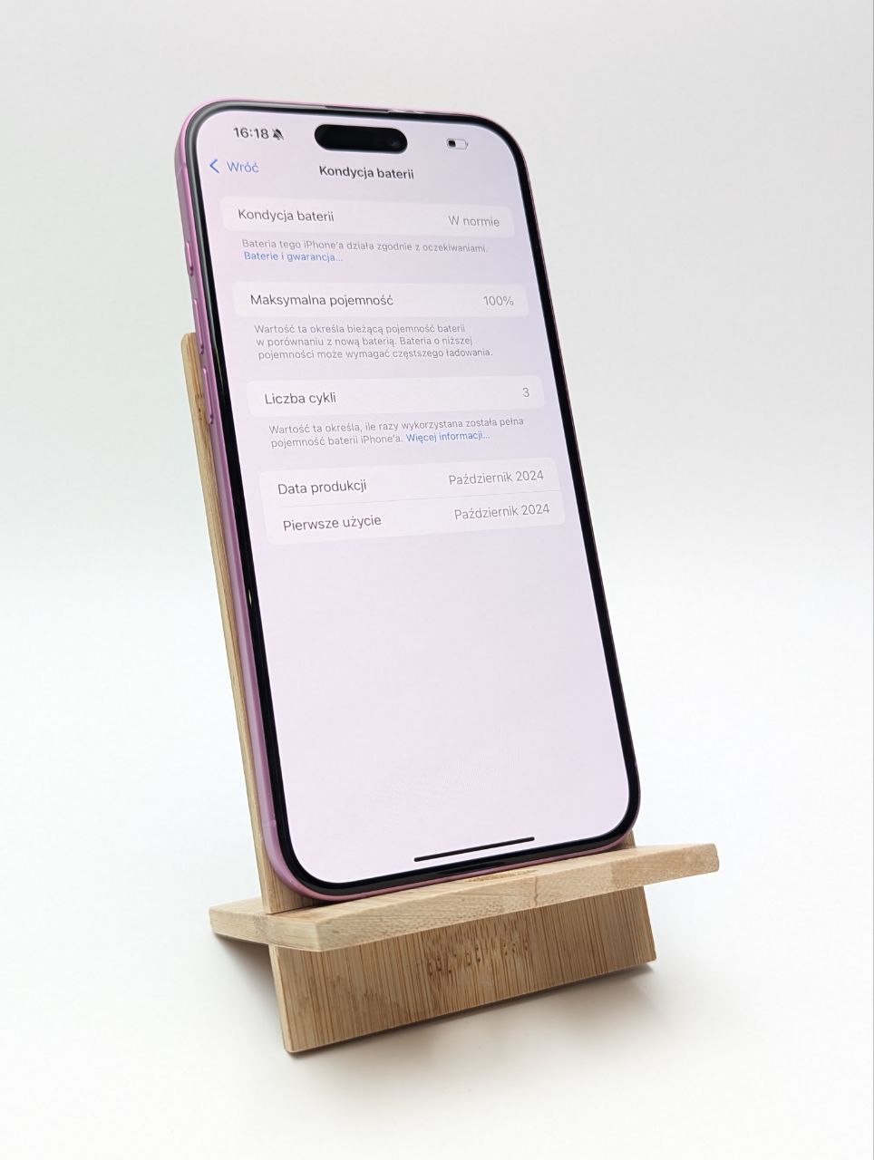 thumb Smartfon Apple iPhone 16 Plus 8 GB / 256 GB 5G różowy|eSim (Powystawowy)