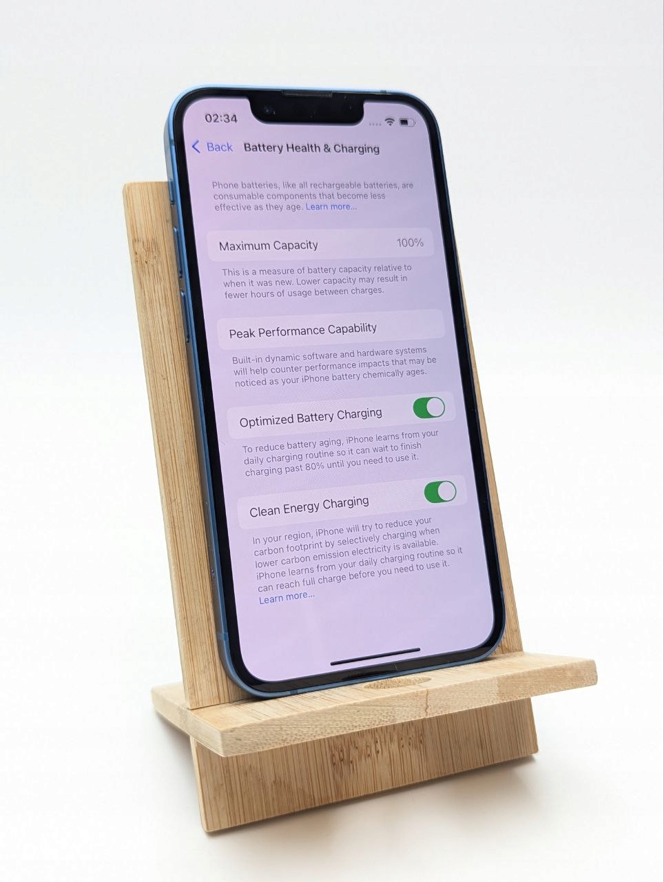 thumb Smartfon Apple iPhone 13 mini 4 GB / 128 GB 5G niebieski (Powystawowy)
