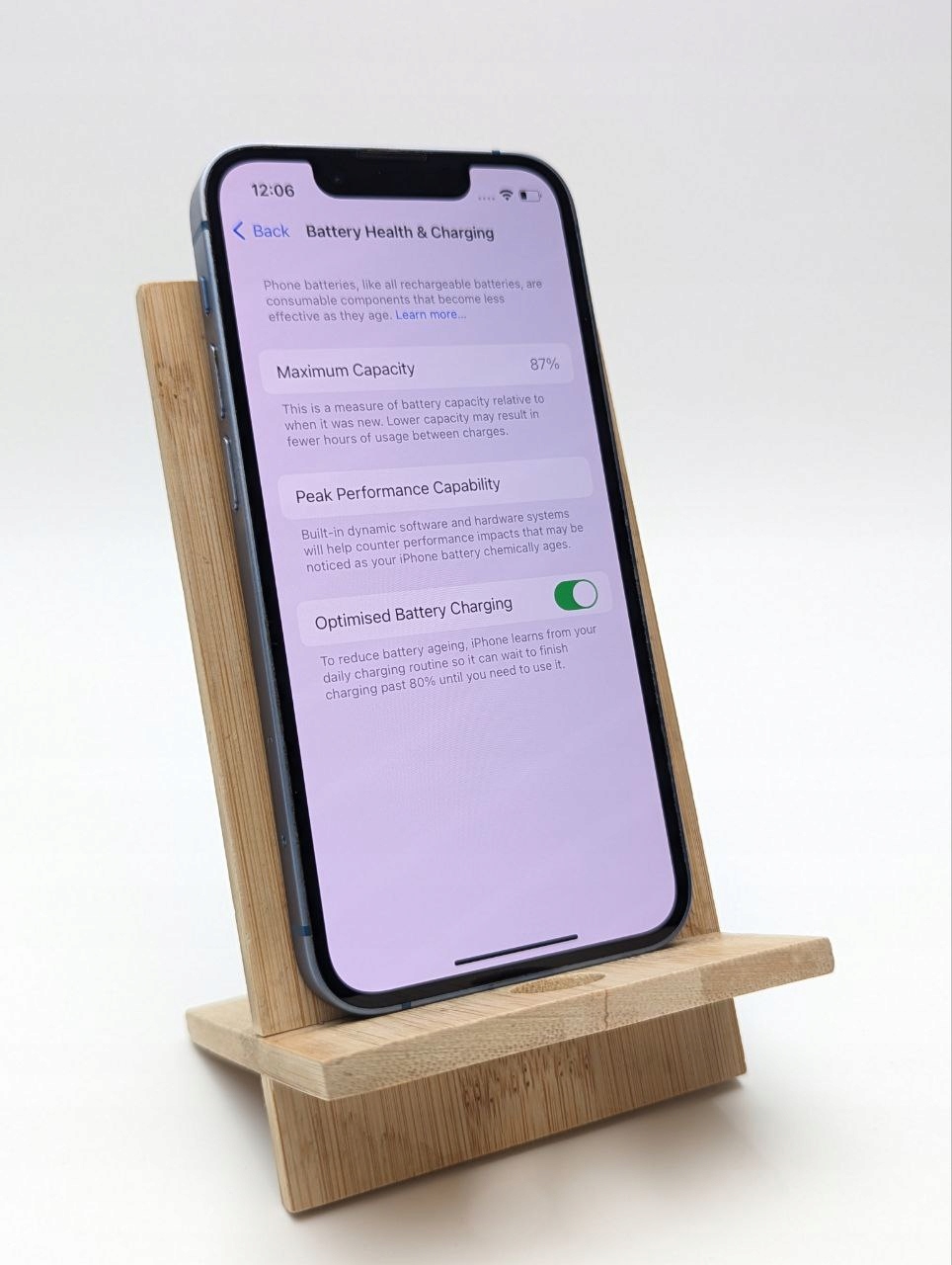 thumb Smartfon Apple iPhone 13 mini 4 GB / 128 GB 5G niebieski (Używany)