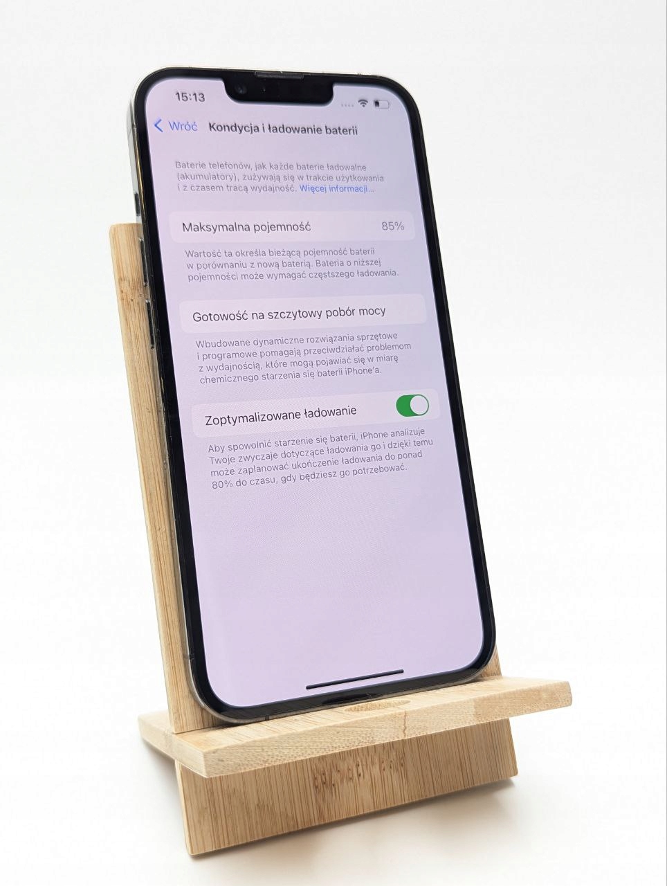 thumb Smartfon Apple iPhone 13 Pro 6 GB / 128 GB 5G szary (Powystawowy)