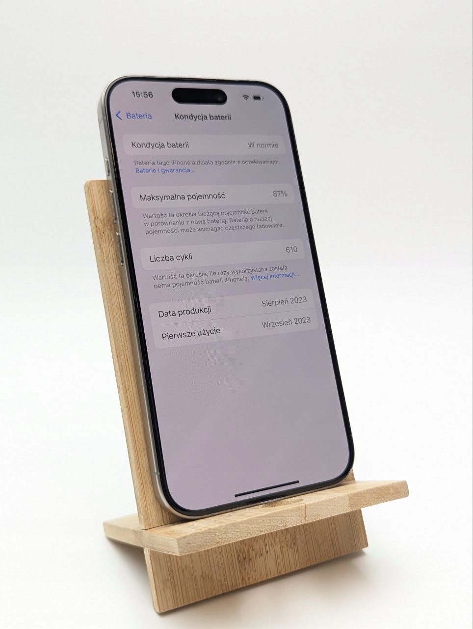 thumb Smartfon Apple iPhone 15 Pro 8 GB / 256 GB szary |eSim (Powystawowy)