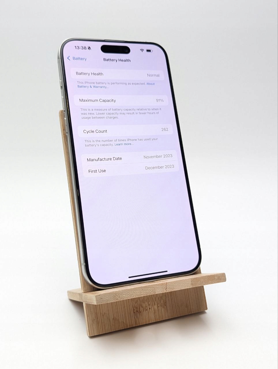 thumb Smartfon Apple iPhone 15 Pro Max 8 GB / 256 GB 5G biały (Powystawowy)