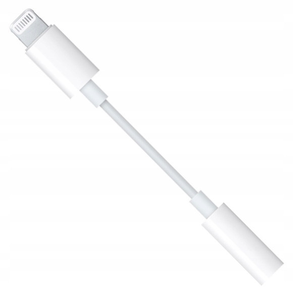 thumb Oryginalny Apple Lightning to 3.5 mm Jack Adapter OUTLET (Powystawowy)
