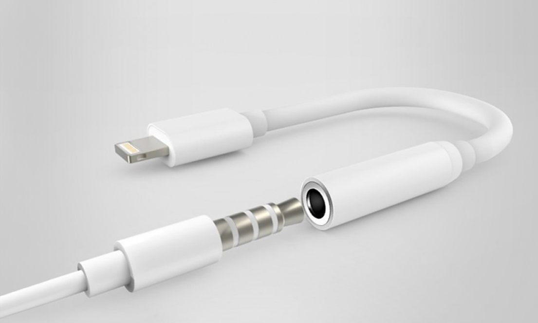 thumb Oryginalny Apple Lightning to 3.5 mm Jack Adapter OUTLET (Powystawowy)