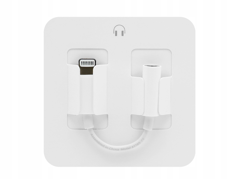 thumb Oryginalny Apple Lightning to 3.5 mm Jack Adapter OUTLET (Powystawowy)