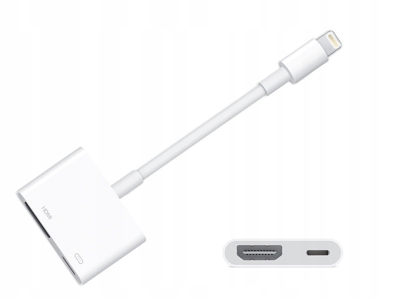 thumb Przejściówka adapter Apple Dock Lightning - HDMI (Powystawowy)