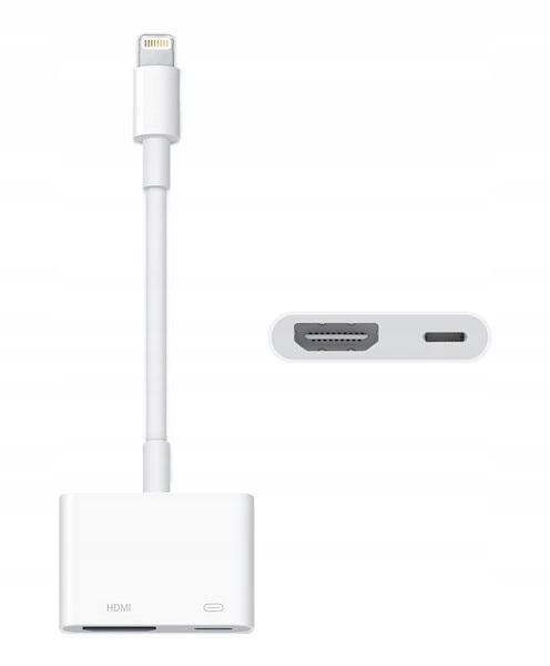 thumb Przejściówka adapter Apple Dock Lightning - HDMI (Powystawowy)