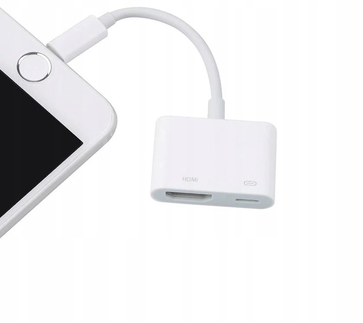 thumb Przejściówka adapter Apple Dock Lightning - HDMI (Powystawowy)