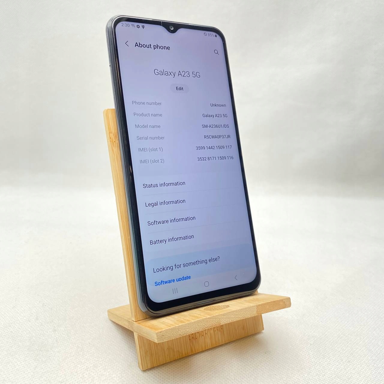 thumb Smartfon Samsung Galaxy A23 4 GB / 64 GB 5G czarny (Używany)
