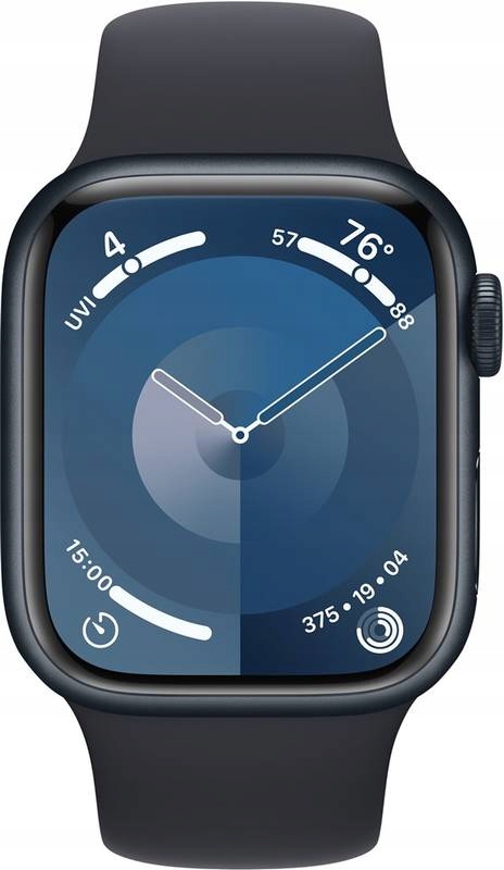 thumb Smartwatch Apple Watch Series 9 GPS 45mm czarny z paskiem M/L OUTLET (Powystawowy)