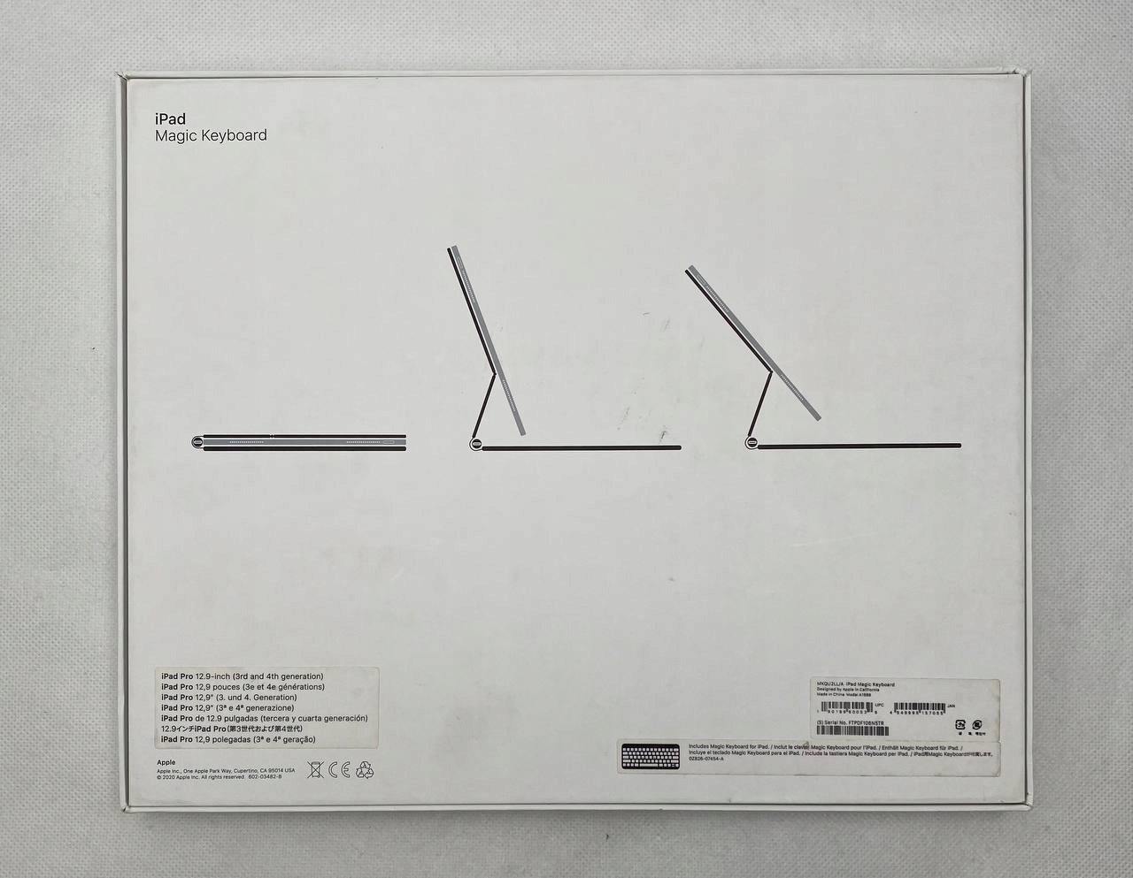 thumb Klawiatura Apple do Apple iPad Pro 12.9 Magic Keyboard czarny USA (Powystawowy)