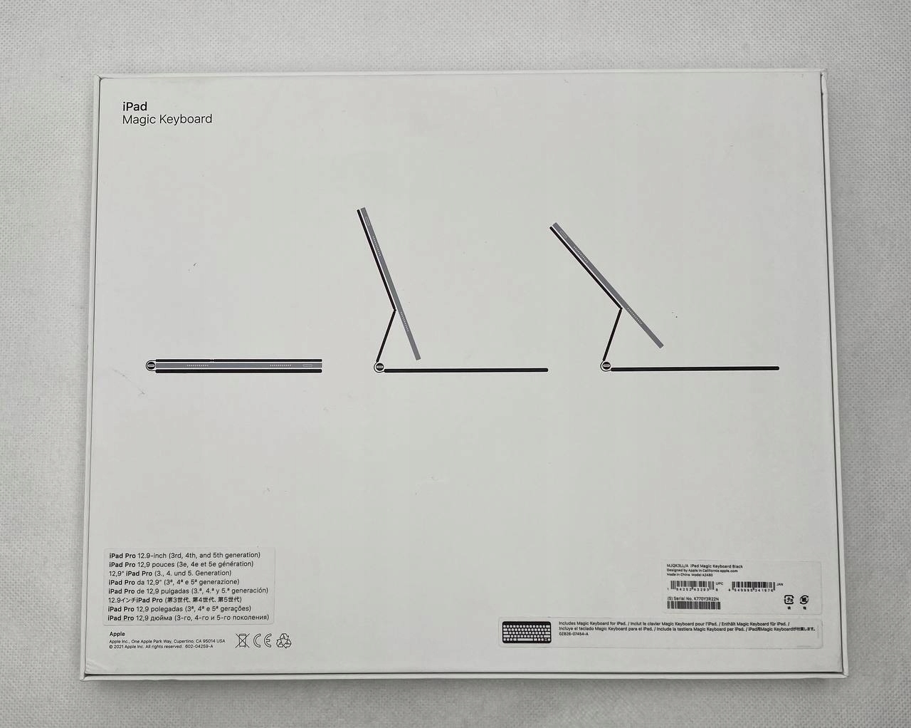 thumb Klawiatura Apple do Apple iPad Pro 12.9 Magic Keyboard czarny USA (Powystawowy)