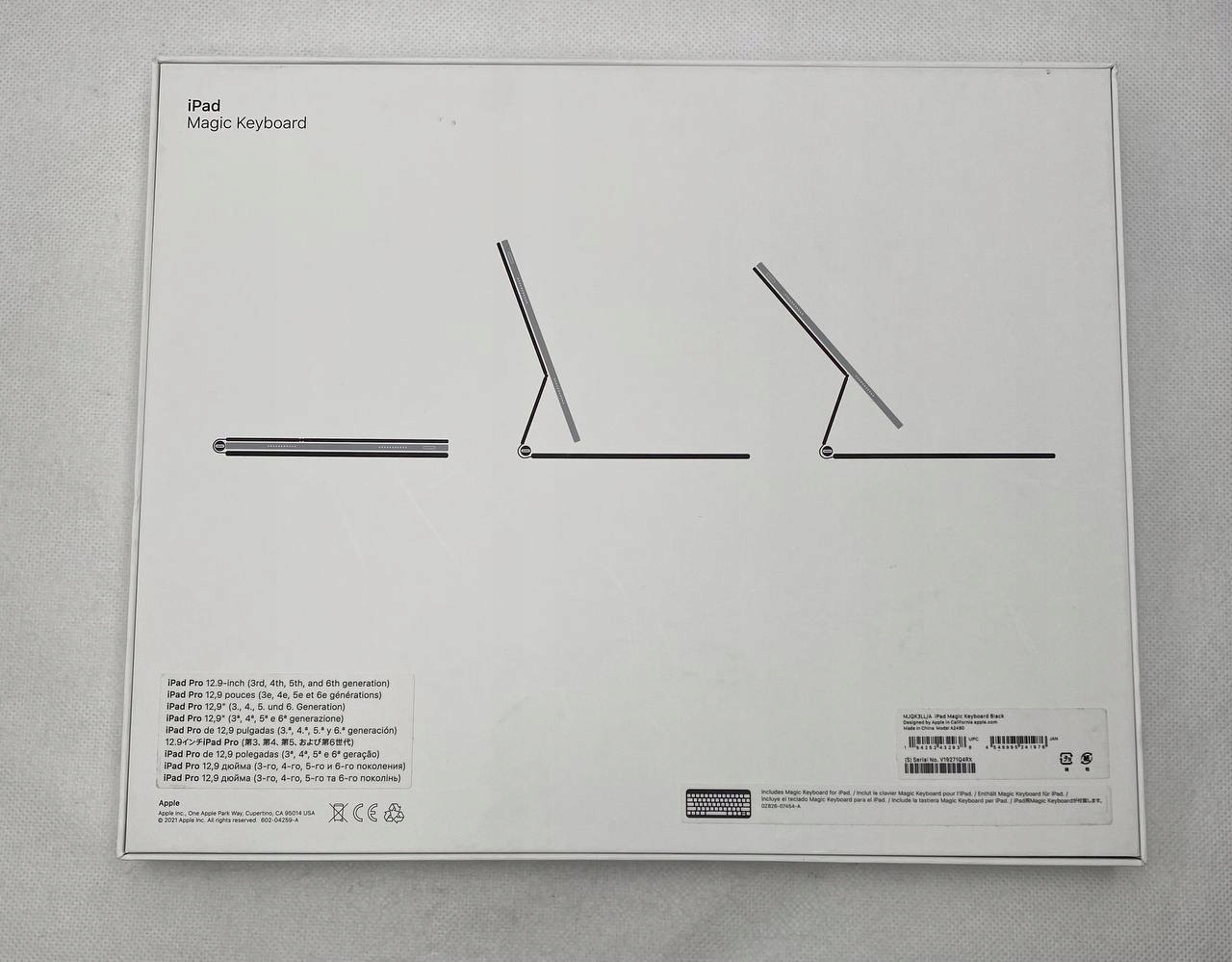 thumb Klawiatura Apple do Apple iPad Pro 12.9 Magic Keyboard czarny USA (Powystawowy)