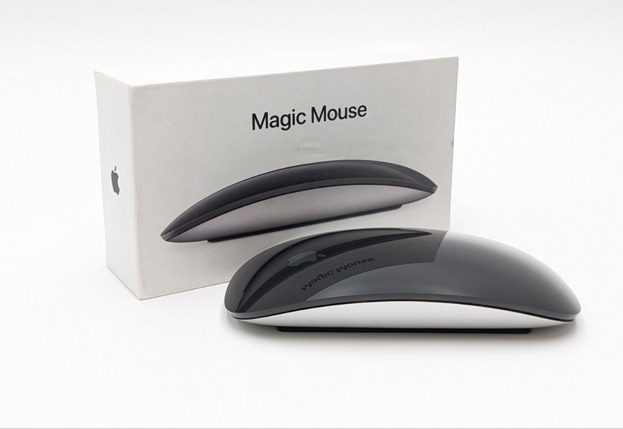 thumb Apple Magic Mouse myszka Bluetooth Czarna (Powystawowy)