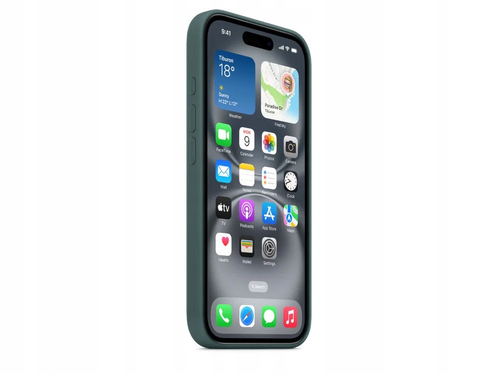 thumb Plecki Apple do Apple iPhone 16 Plus Silicone Case zielony (Powystawowy)
