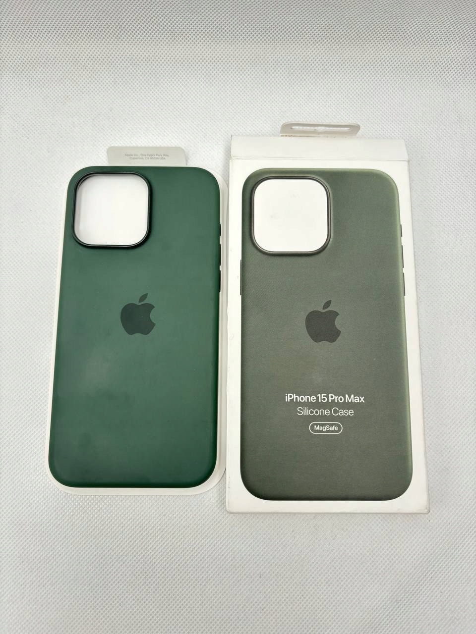 thumb Plecki Apple do Apple iPhone 15 Pro Max Silicone Case MagSafe zielony (Powystawowy)
