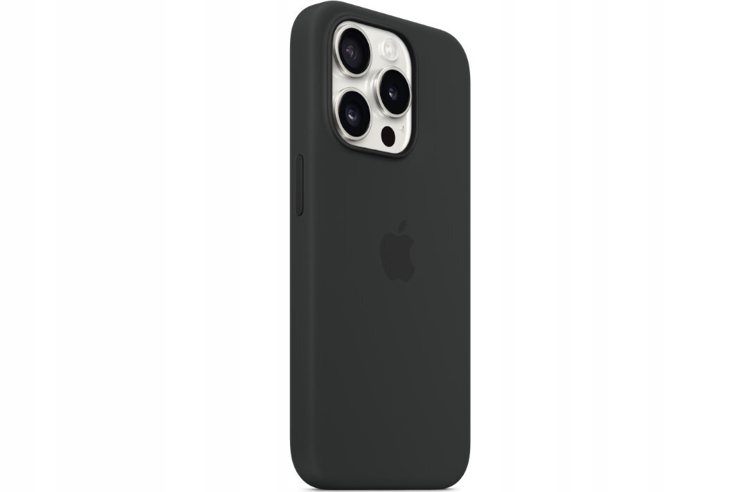 thumb Plecki Apple do Apple iPhone 15 Pro Silicone Case MagSafe czarny (Powystawowy)