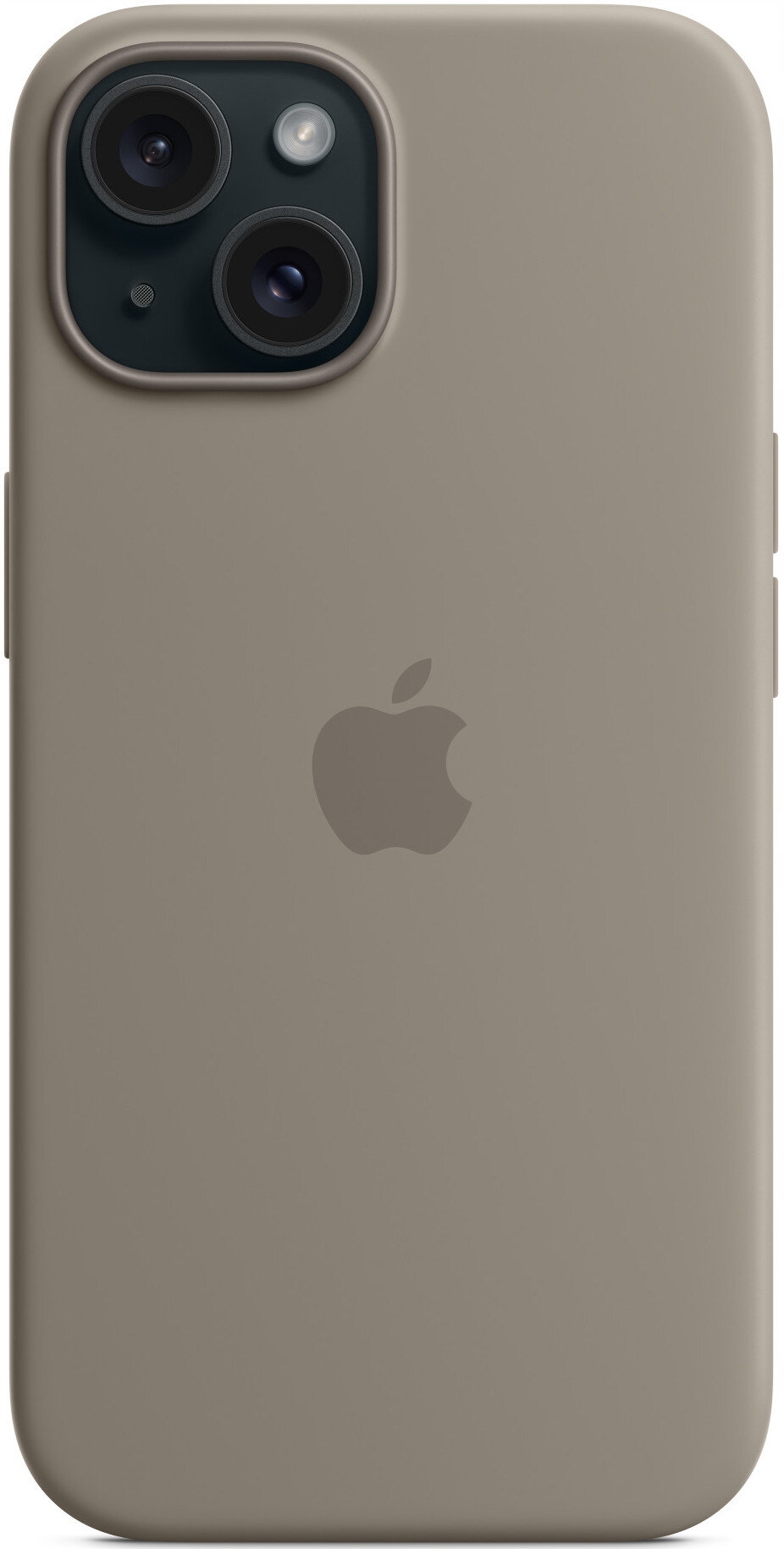 thumb Plecki Apple do Apple iPhone 15 Silicone Case MagSafe brązowy (Powystawowy)