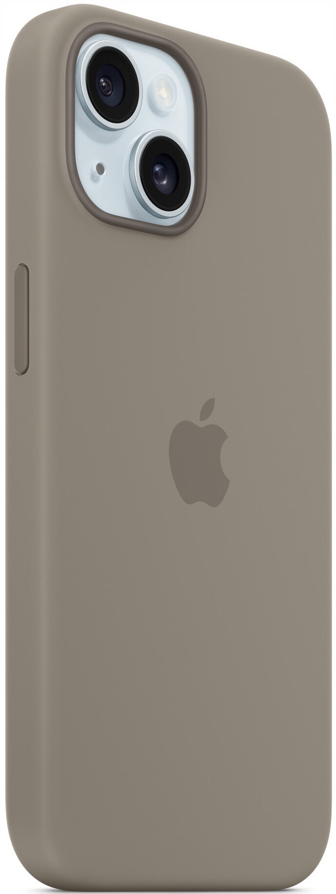 thumb Plecki Apple do Apple iPhone 15 Silicone Case MagSafe brązowy (Powystawowy)