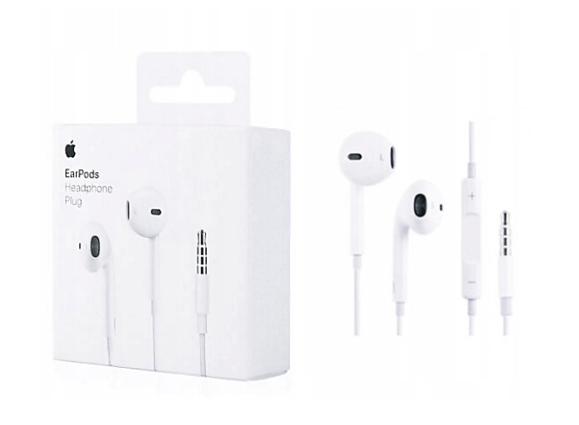 thumb Słuchawki douszne Apple EarPods 3.5 mm Plug mini jack outlet (Powystawowy)